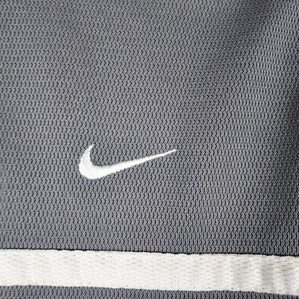 Nike Jacket Mens Small Gray Full Zip Y2K Activewear Light Weight Pockets - Picture 2 of 11
